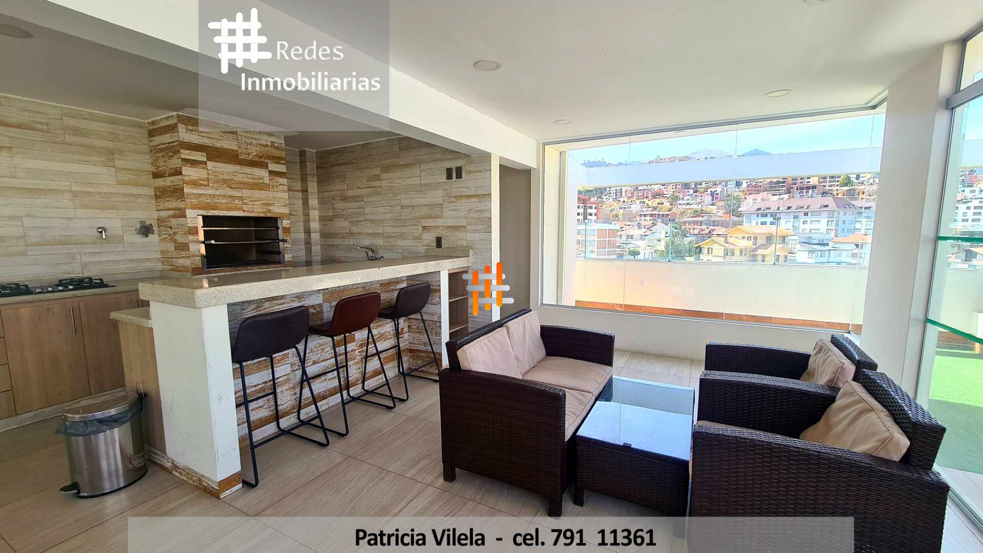 Departamento PRECIOSO DEPARTAMENTO AMOBLADO EN ALQUILER DE UN DORMITORIO – ACHUMANI Foto 17