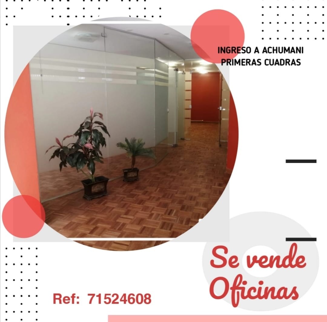 Oficina en Achumani en La Paz 12 dormitorios 2 baños  Foto 1