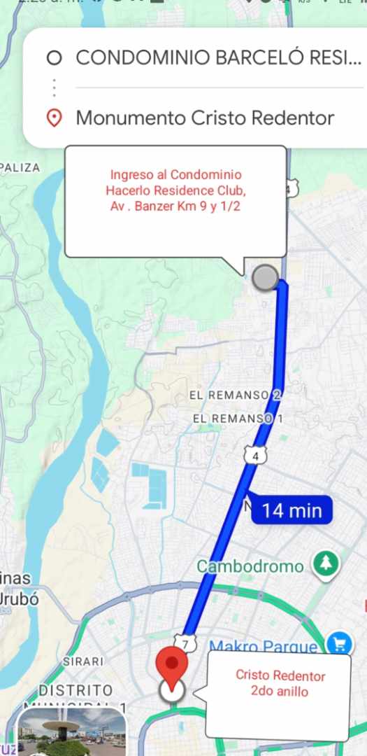 Terreno Av. Banzer Km 9 y 1/2 Foto 2