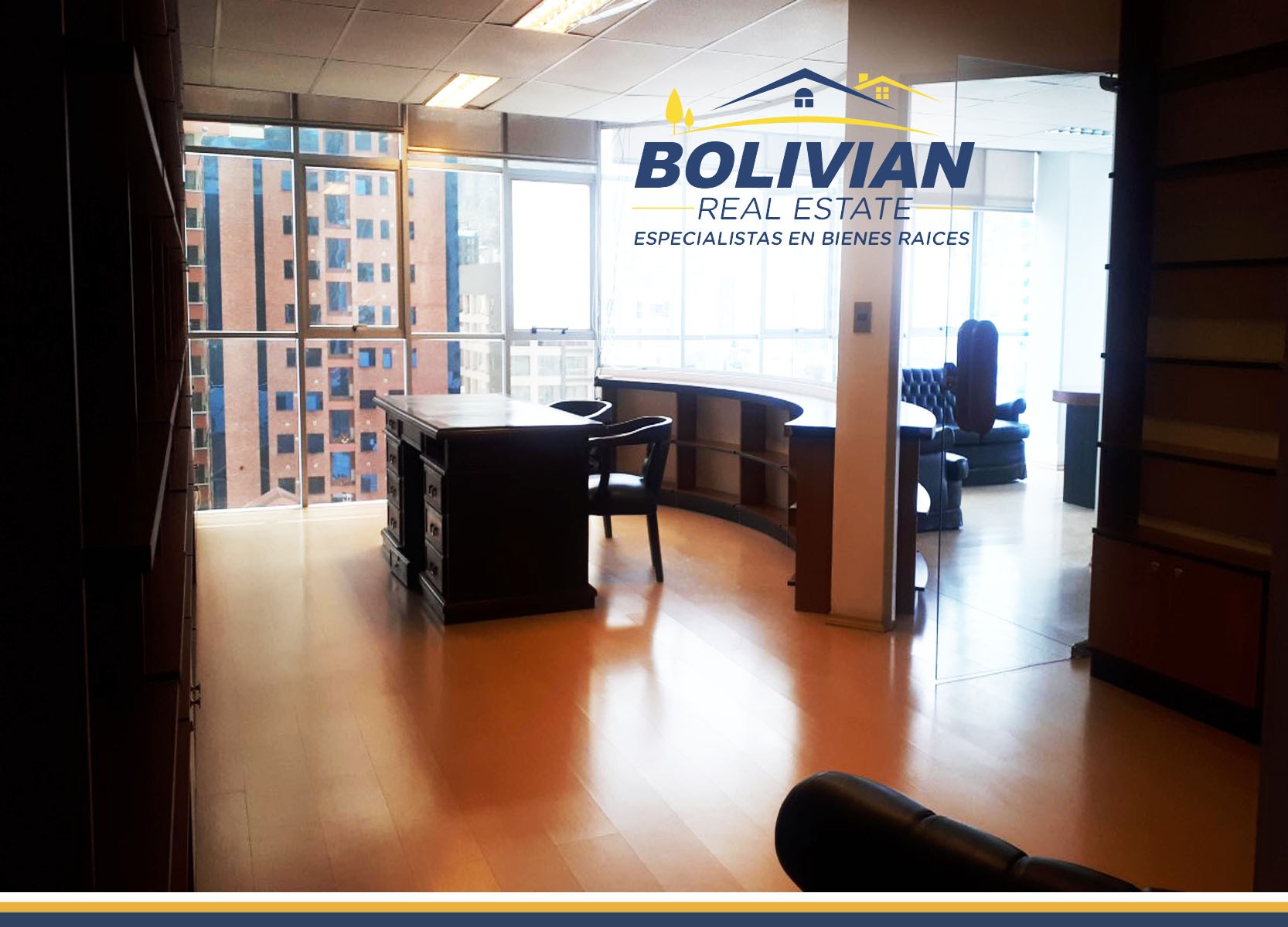 Oficina en Calacoto en La Paz 3 dormitorios 2 baños 1 parqueos Foto 1