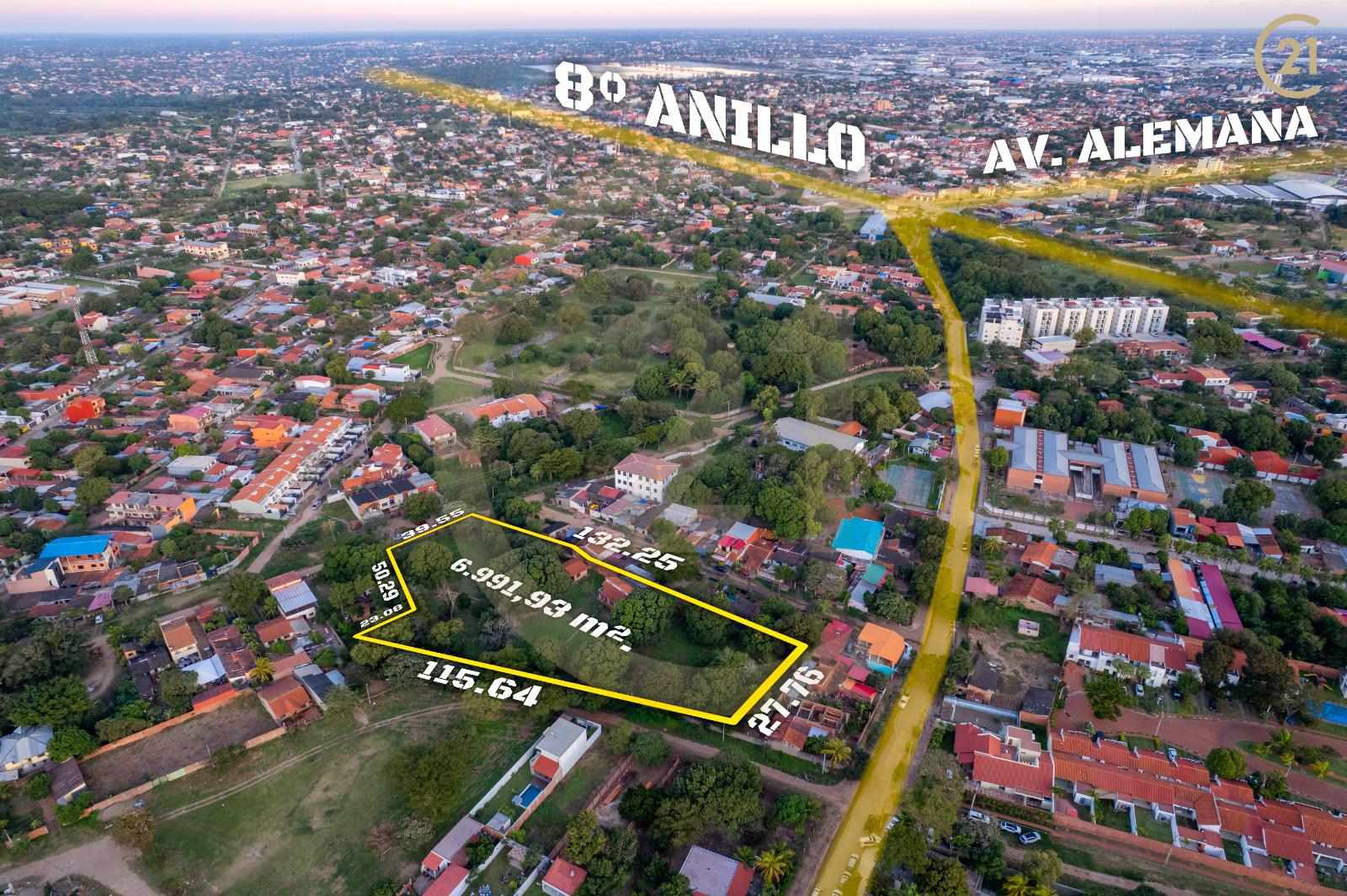 Terreno en VentaTERRENO Z/NORTE 8VO ANILLO Y AV. ALEMANA Foto 1