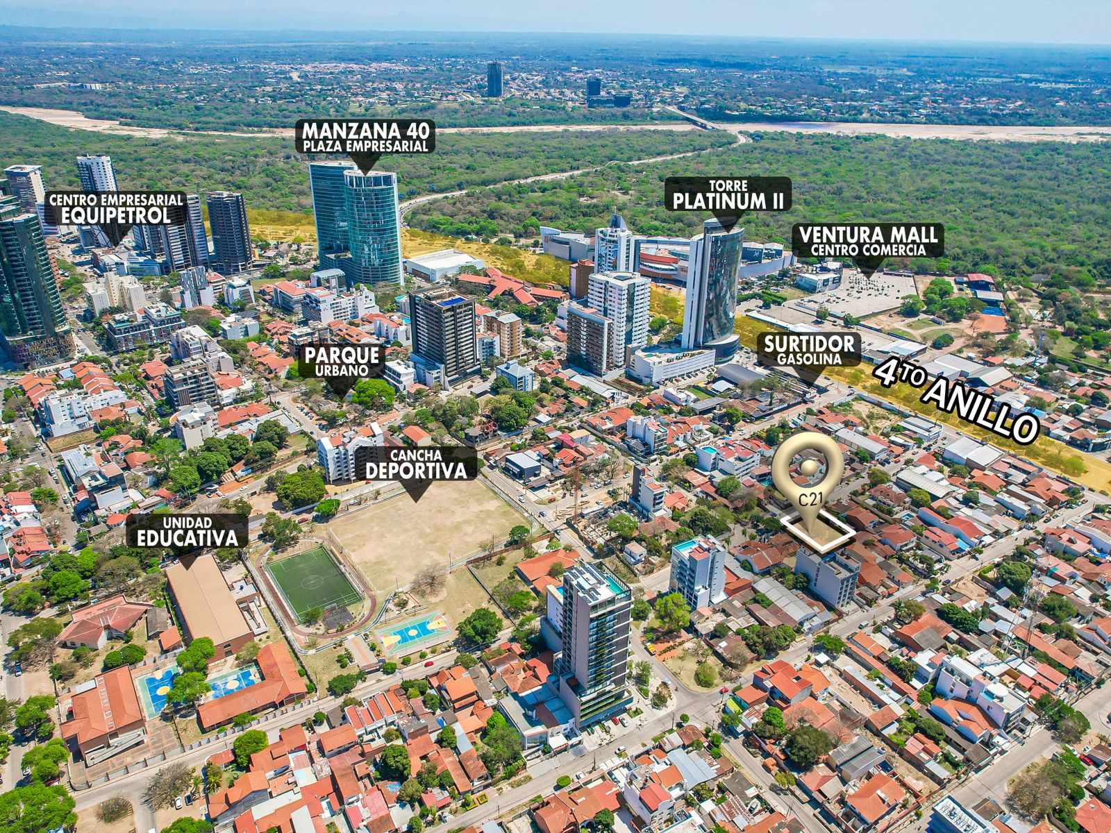 Terreno en VentaEQUIPETROL, CALLE PABLO BUSCH PRÓXIMO A MANZANA 40    Foto 3