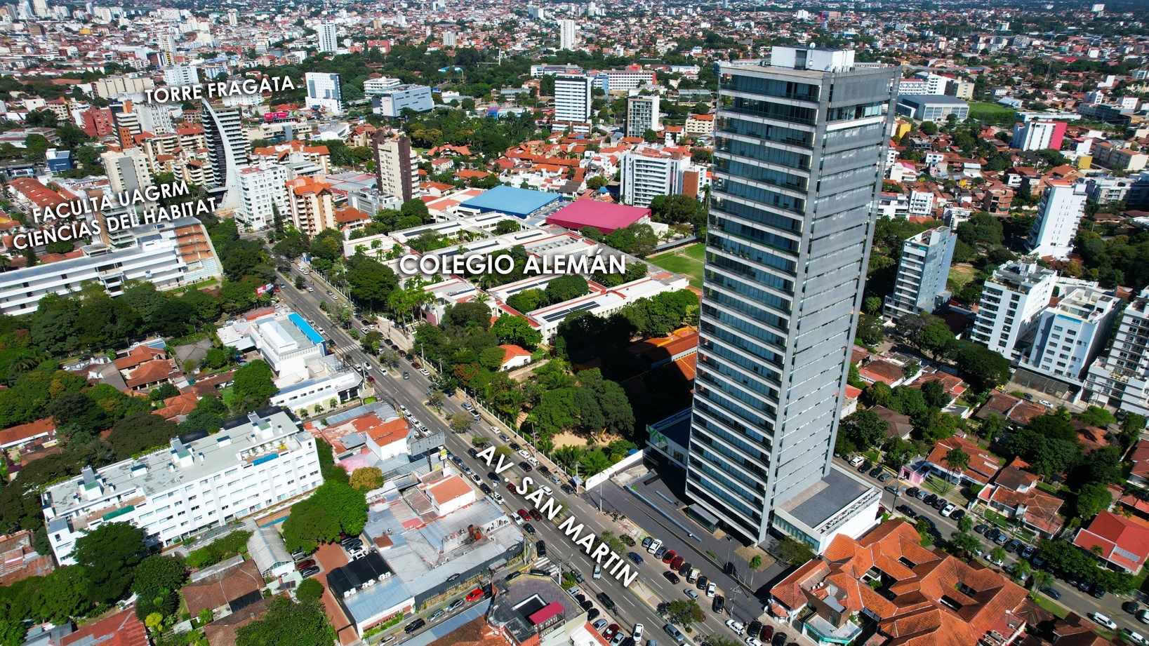 Oficina en Equipetrol en Santa Cruz de la Sierra 2 dormitorios 2 baños 1 parqueos Foto 3