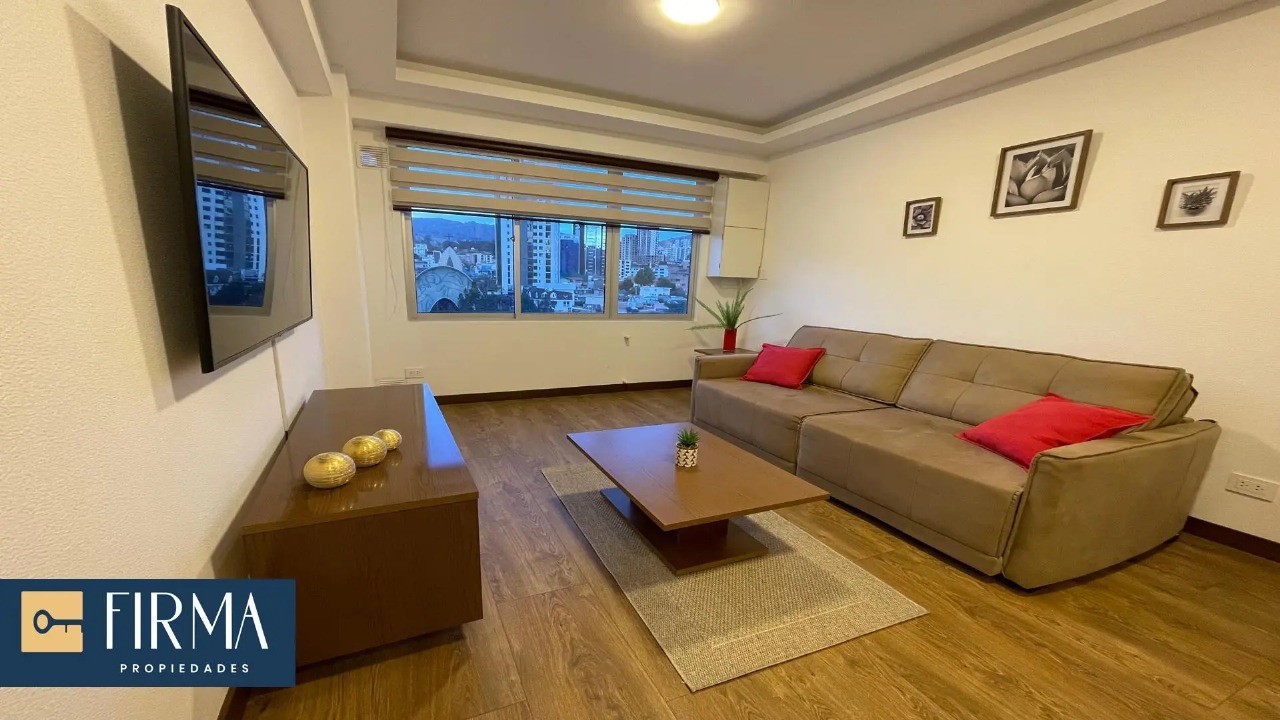 Departamento en AlquilerDEPARTAMENTO EN ALQUILER AMOBLADO Y EQUIPADO  EN CALACOTO
 1 dormitorios 1 baños 1 parqueos Foto 2