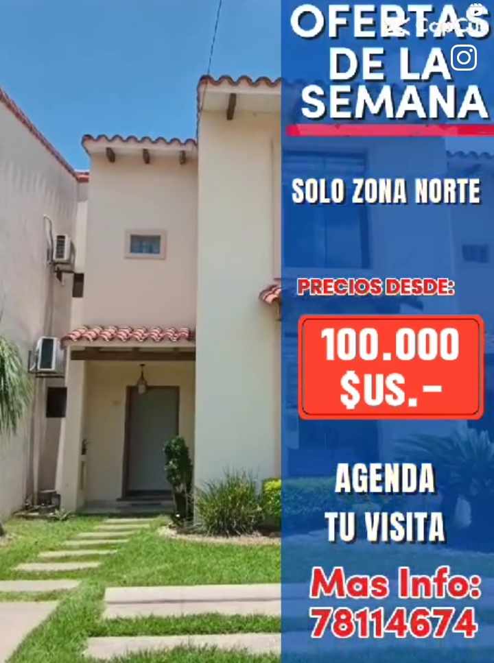 Casa en VentaZona Norte, Casa Económicas 3 dormitorios 4 baños 2 parqueos Foto 1