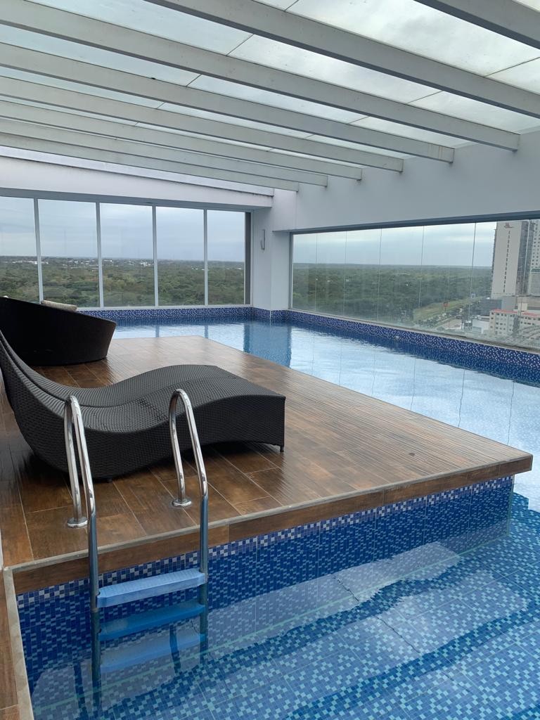 Departamento en Venta📍 Equipetrol Calle los Claveles - Condominio Puerto Madero 1 dormitorios 2 baños 1 parqueos Foto 8