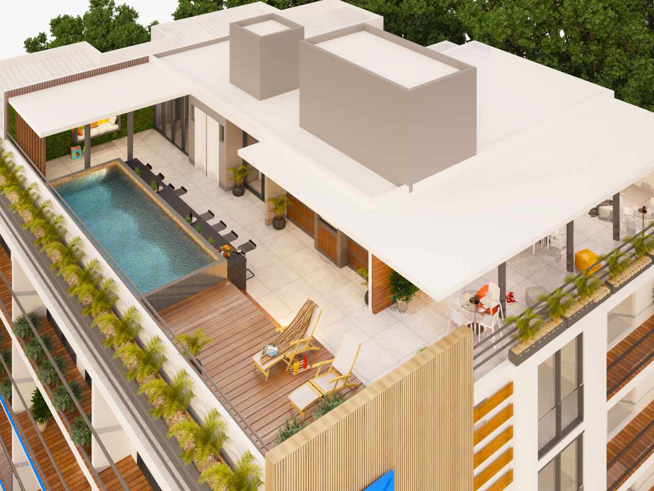 Departamento en VentaAv. Banzer entre 3er y 4to anillo Edificio Blue Box Foto 11