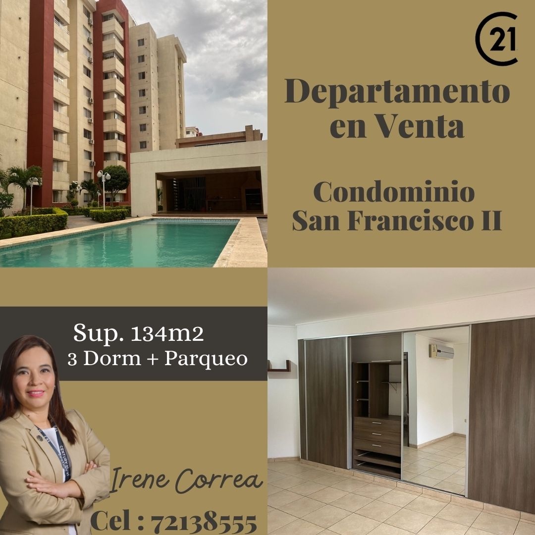 Departamento Condominio San Francisco II Av Doble Vía a la Guardia entre 5 Y 6 anillo  Foto 1