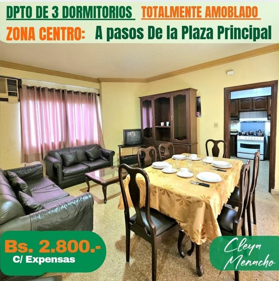 Departamento en AlquilerCalle Seoane- ZONA CENTRO  Foto 1
