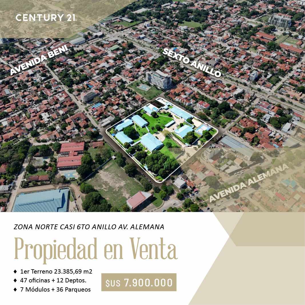Oficina en Venta6to anillo alemana 47 dormitorios 23 baños 13 parqueos Foto 5