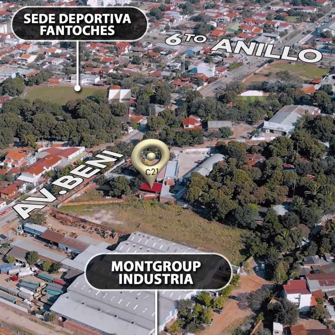 Terreno en VentaZONA NORTE.! SOBRE AV. BENI. EN ESQUINA!  ENTRE 6TOBY 7MO ANILLO!! Foto 3