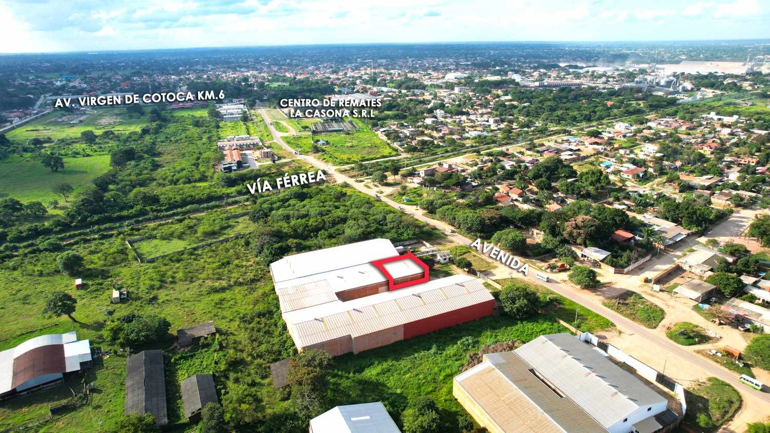 Galpón en AlquilerGALPON EN ALQUILER ZONE ESTE, AV VIRGEN DE COTOCA KM. 6 Foto 2