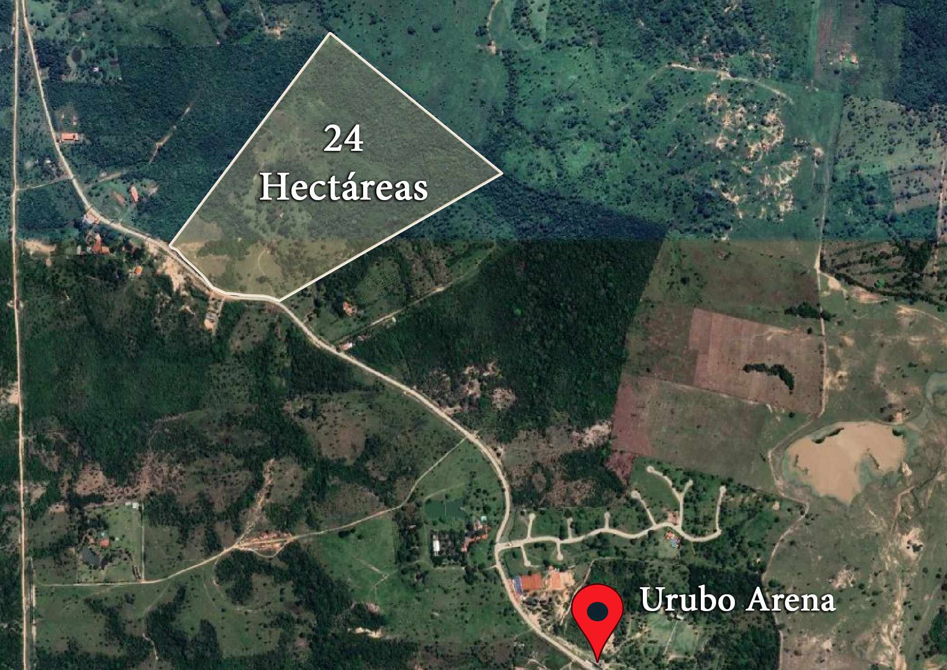 Terreno en Venta24 hectáreas en venta, urubo zona Urubo Arena     Foto 1