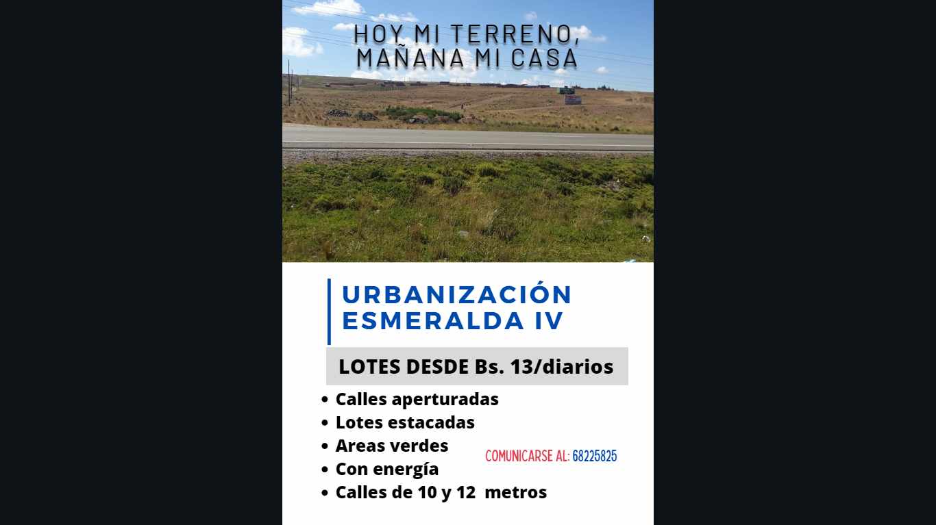 Terreno en VentaAV JORGE CARRASCO ENTRE CALLES 1 Y 2 EDIF. Nª12 INTERIOR PISO 3 Foto 1