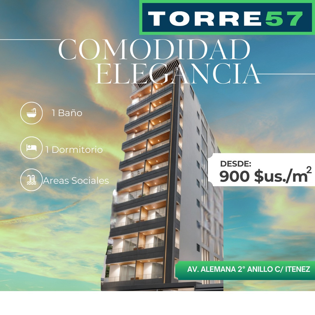 Departamento en VentaAV. ALEMANA CASI SEGUNDO ANILLO Foto 4