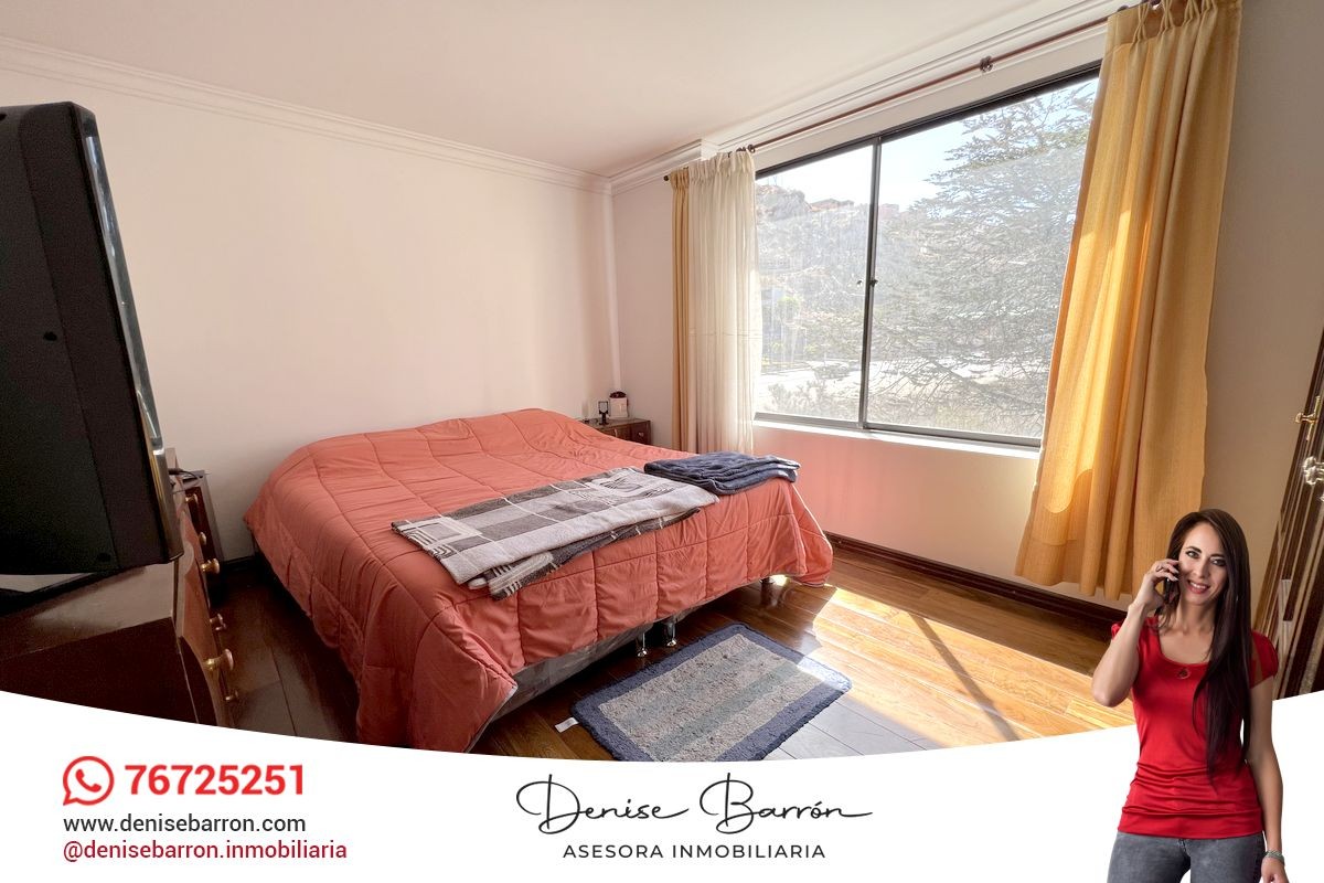 Departamento OBRAJES, ANTICRETICO DEPARTAMENTO DE 2 DORMITORIOS MUY SOLEADO  Foto 3