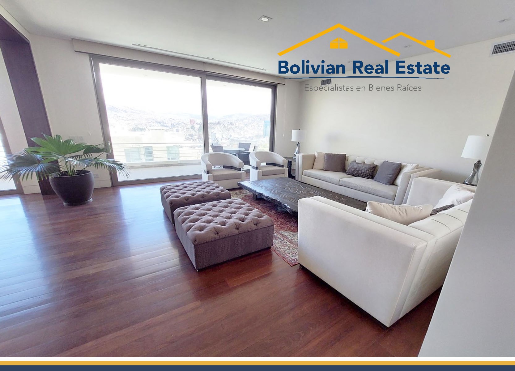 Departamento en Auquisamaña en La Paz 3 dormitorios 4 baños 3 parqueos Foto 2