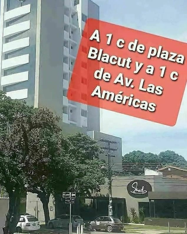 Departamento en VentaEn PLAZA BLACUT  1er y 2do anillo. Entre RENE MORENO y AV. LAS AMERICAS 2 dormitorios 2 baños 1 parqueos Foto 1