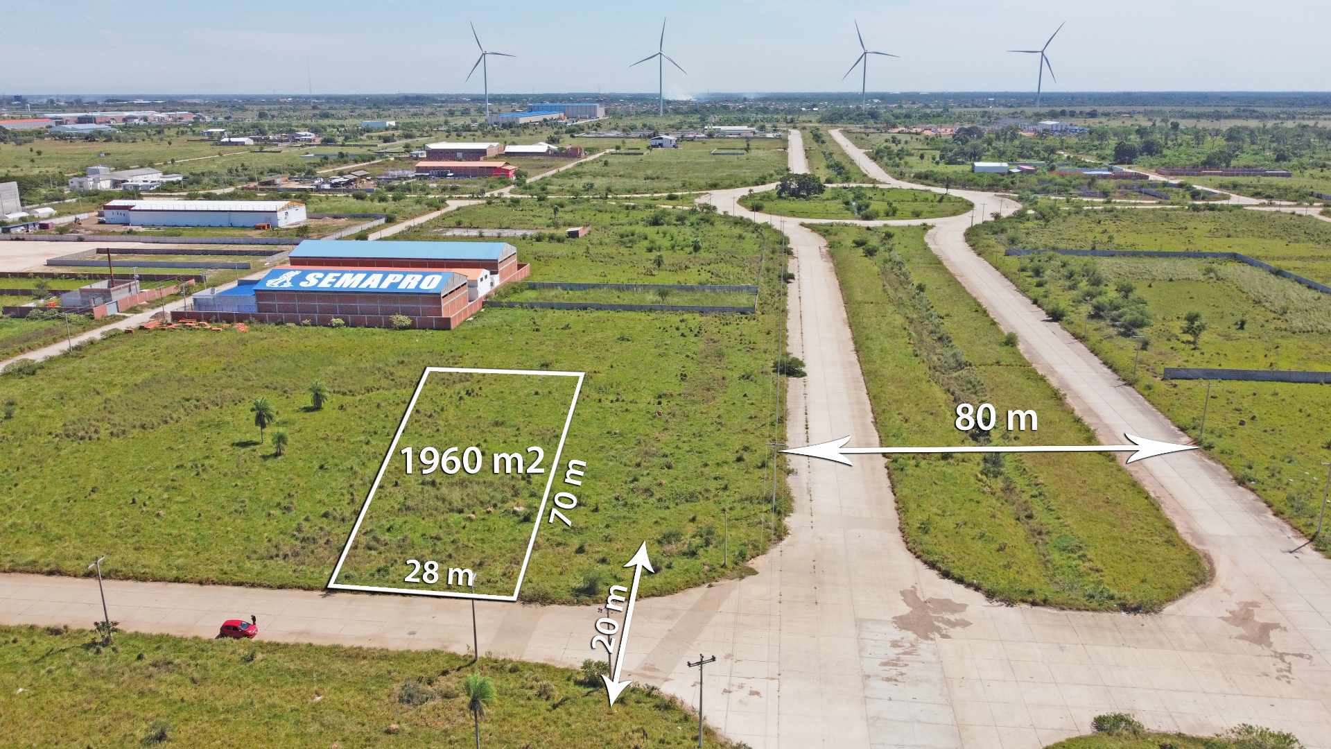 Terreno en Parque Industrial Latinoamericano en Warnes    Foto 7