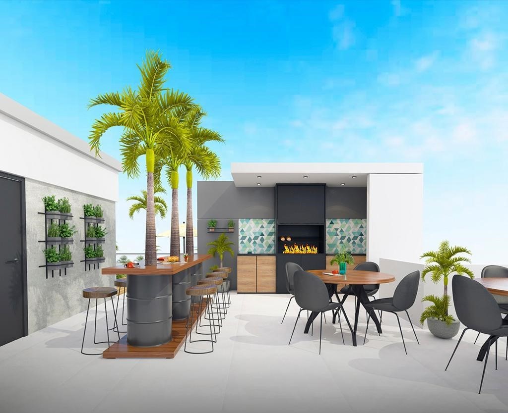 Departamento en Entre 2do y 3er anillo Norte en Santa Cruz de la Sierra 1 dormitorios 1 baños  Foto 11