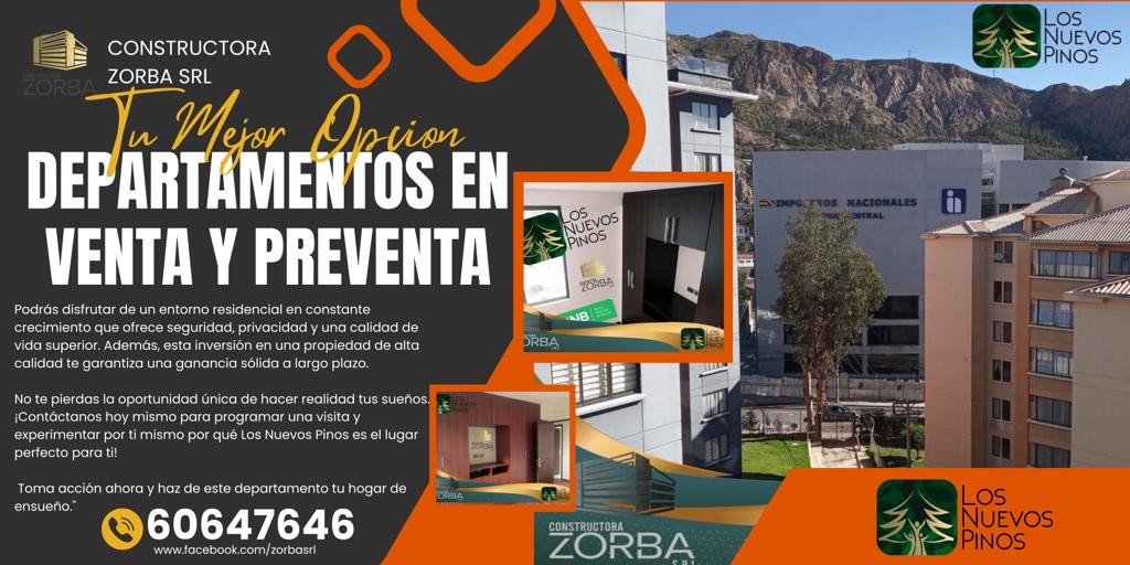 Departamento en VentaUrbanizacion Los Nuevos Pinos Foto 1