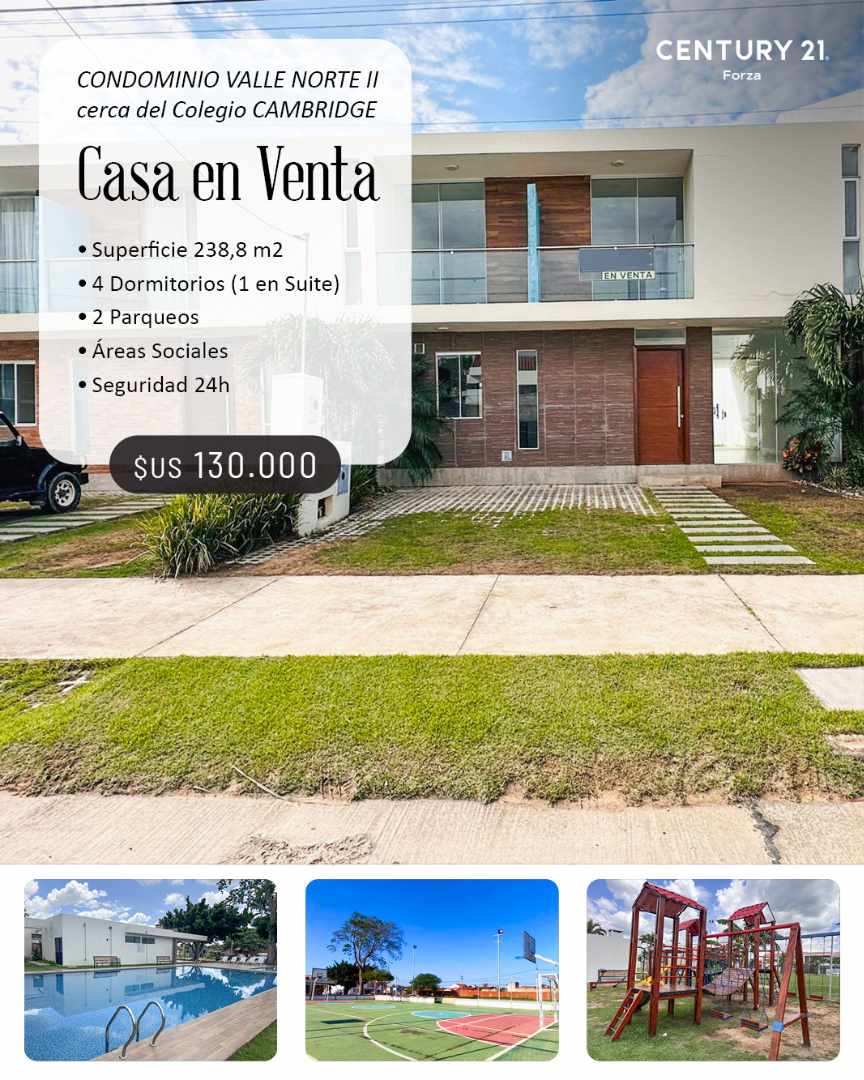 Casa en VentaCASA EN VENTA 4 dormitorios 3 baños 2 parqueos Foto 12