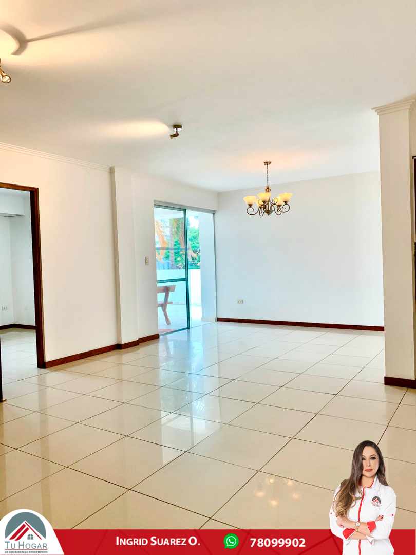 Departamento en Entre 2do y 3er anillo Norte en Santa Cruz de la Sierra 3 dormitorios 2 baños 1 parqueos Foto 4