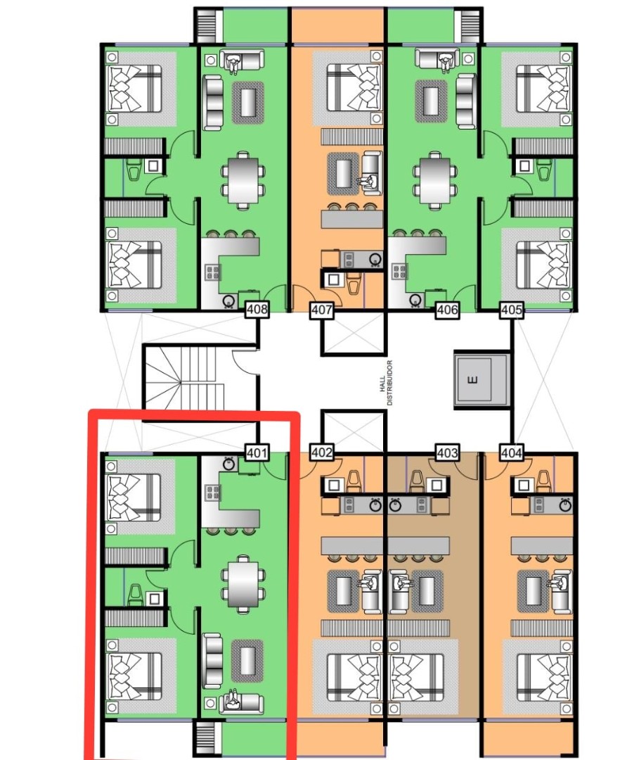 Departamento PRE-VENTA, detrás del Club Polanco Foto 9