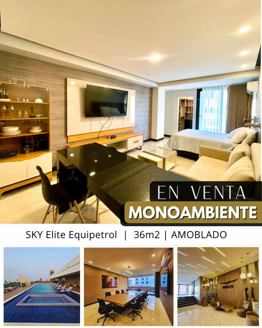Departamento en Equipetrol en Santa Cruz de la Sierra 1 dormitorios 1 baños  Foto 6
