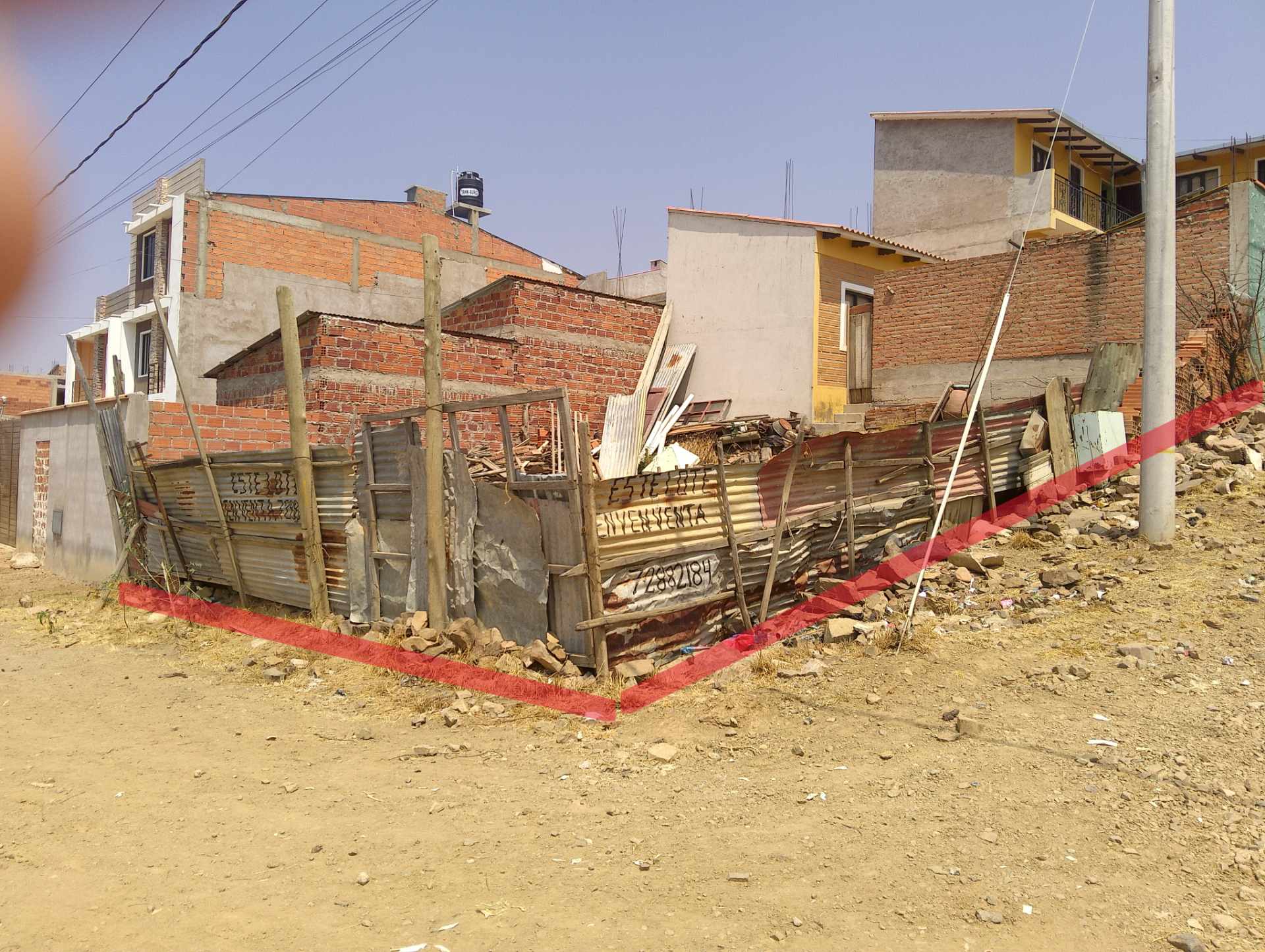 Terreno en VentaAvenida Evo Morales Escuela Che Guevara Foto 1