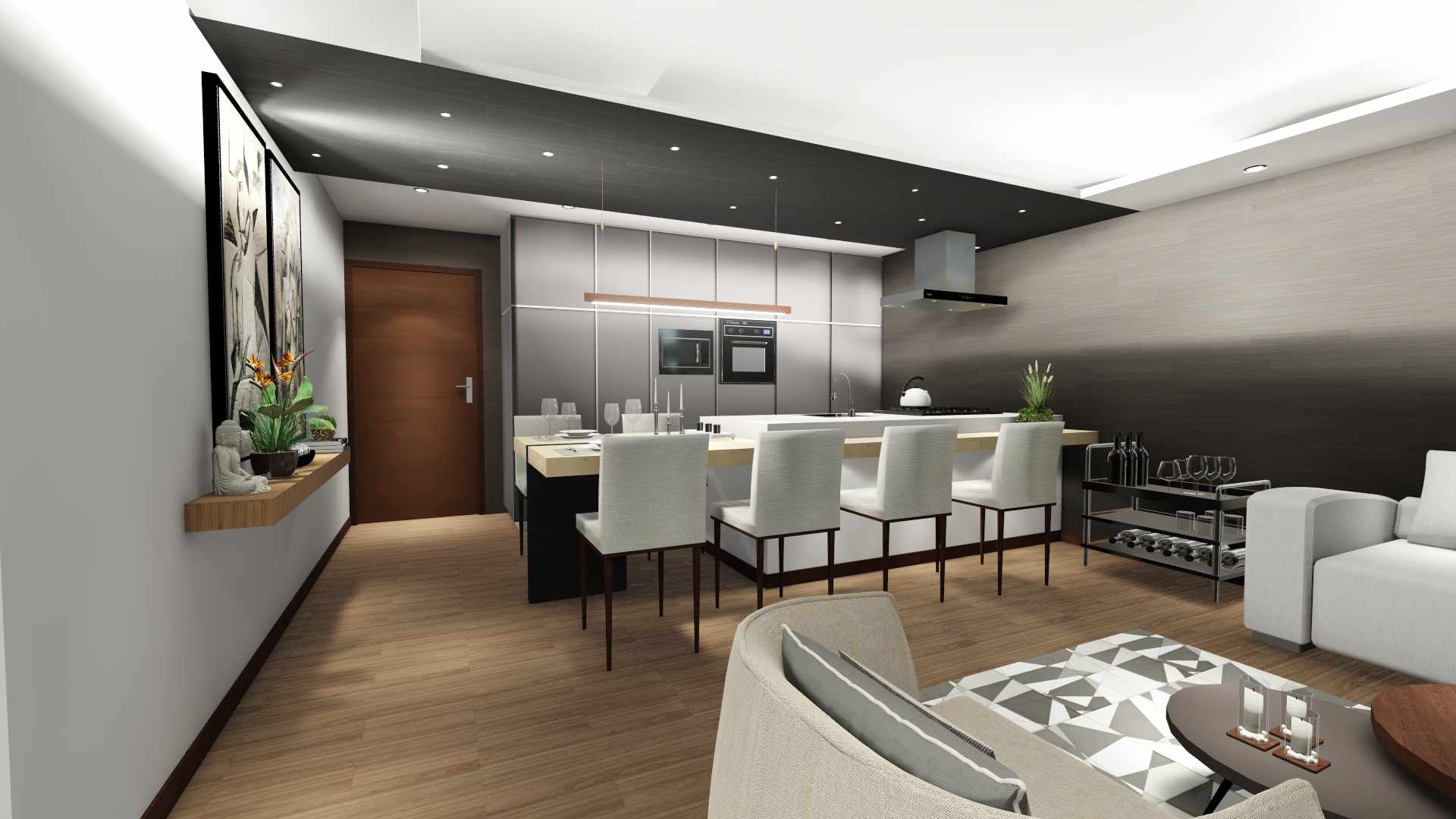 Departamento en VentaCONDADO V - Equipetrol entre 2do y 3er anillo 2 dormitorios 2 baños  Foto 4