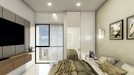 Departamento en Entre 3er y 4to anillo Norte en Santa Cruz de la Sierra 2 dormitorios 2 baños  Foto 9