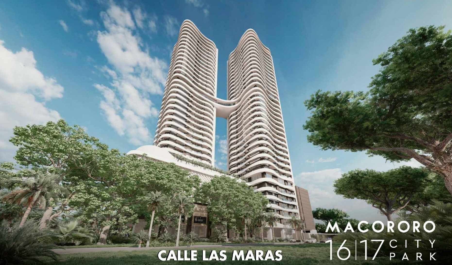 Departamento en VentaAvenida Beni 2do anillo  MACORORÓ 16/17 PARK CITY 3 dormitorios 3 baños 1 parqueos Foto 1