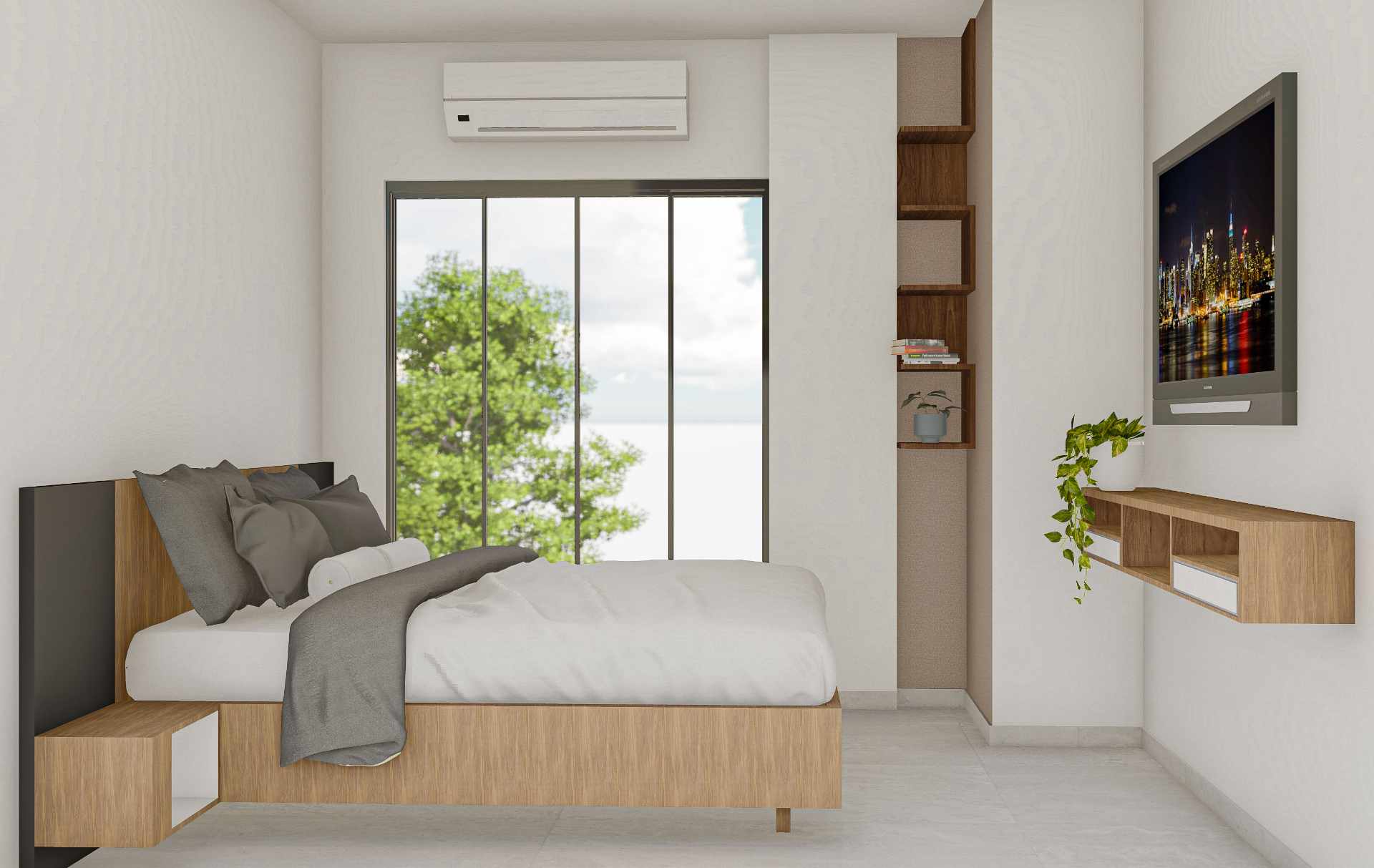 Departamento en Entre 3er y 4to anillo Norte en Santa Cruz de la Sierra 2 dormitorios 2 baños  Foto 4