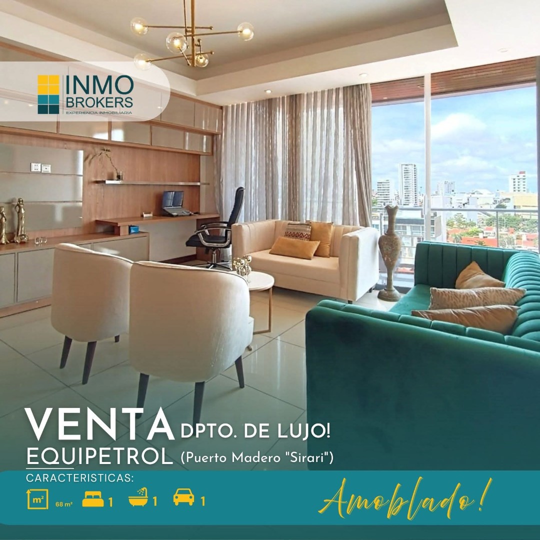 Departamento en Sirari en Santa Cruz de la Sierra 1 dormitorios 1 baños 1 parqueos Foto 1