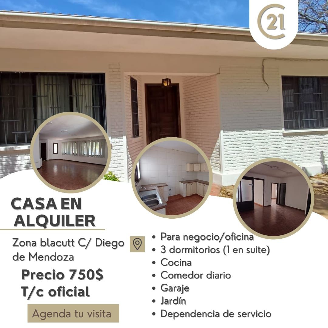 Casa en Entre 1er y 2do anillo Sur en Santa Cruz de la Sierra 3 dormitorios 2 baños 3 parqueos Foto 1