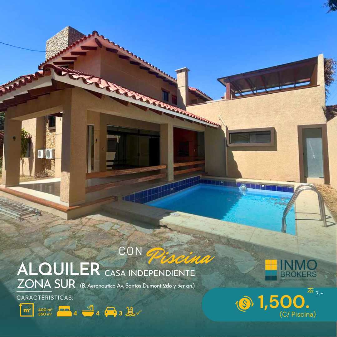 En Alquiler a $us 1,500 Foto 1