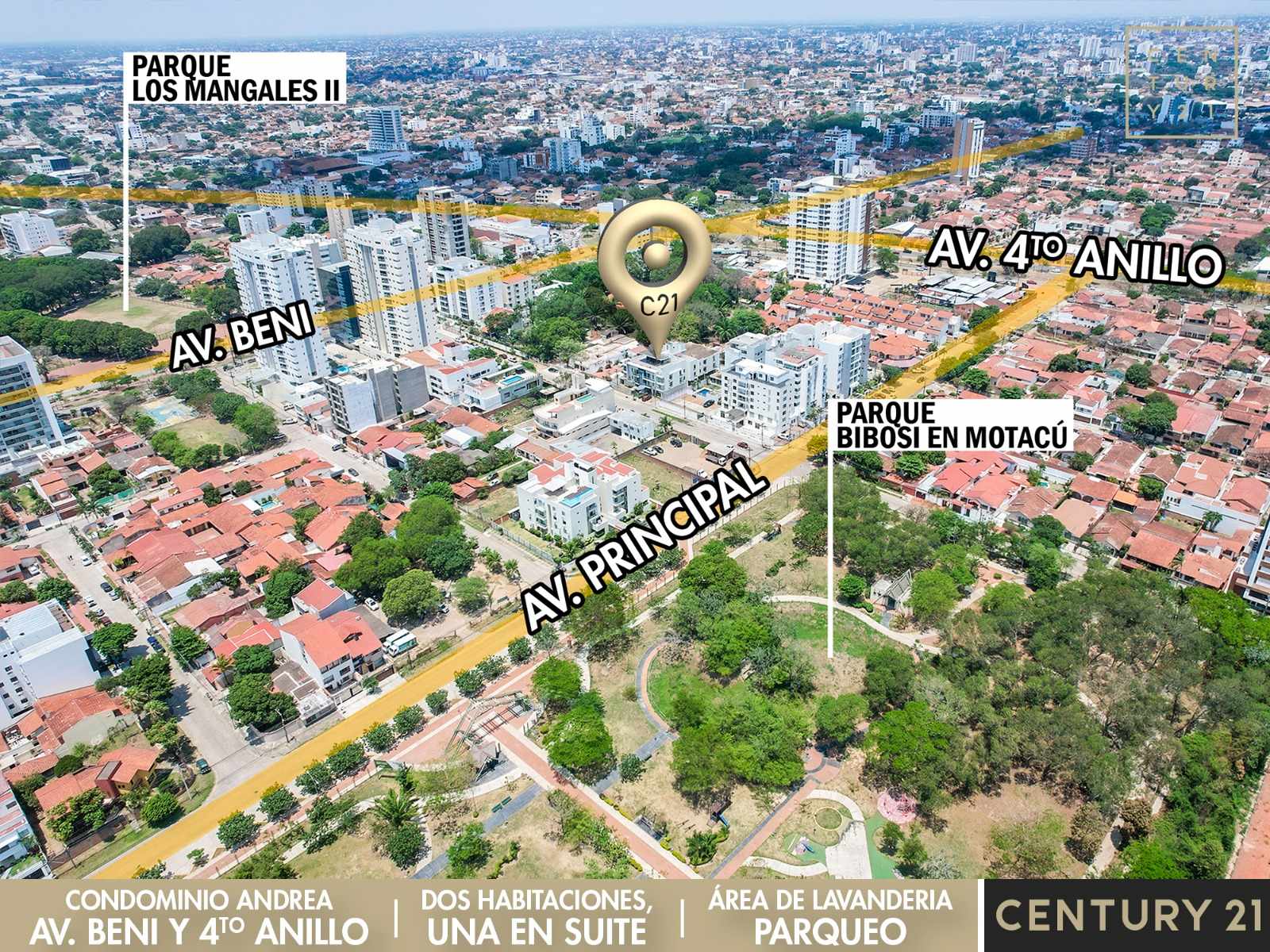 Departamento en AlquilerAV. BENI 4TO ANILLO, EDIFICIO ANDREA  Foto 2