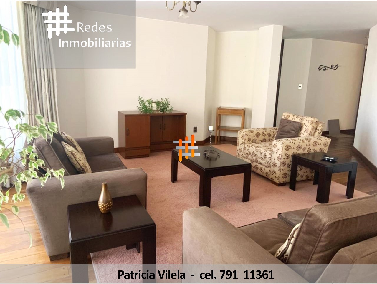 Departamento en Calacoto en La Paz 3 dormitorios 4 baños 1 parqueos Foto 1