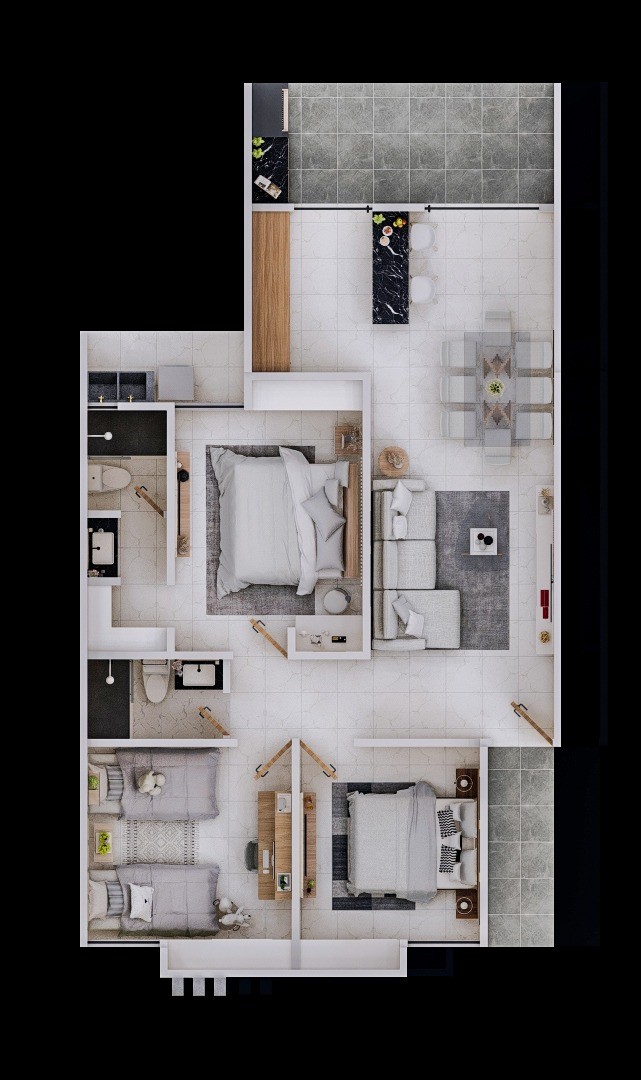 Casa Urbanizacion akualand, san francisco Foto 1