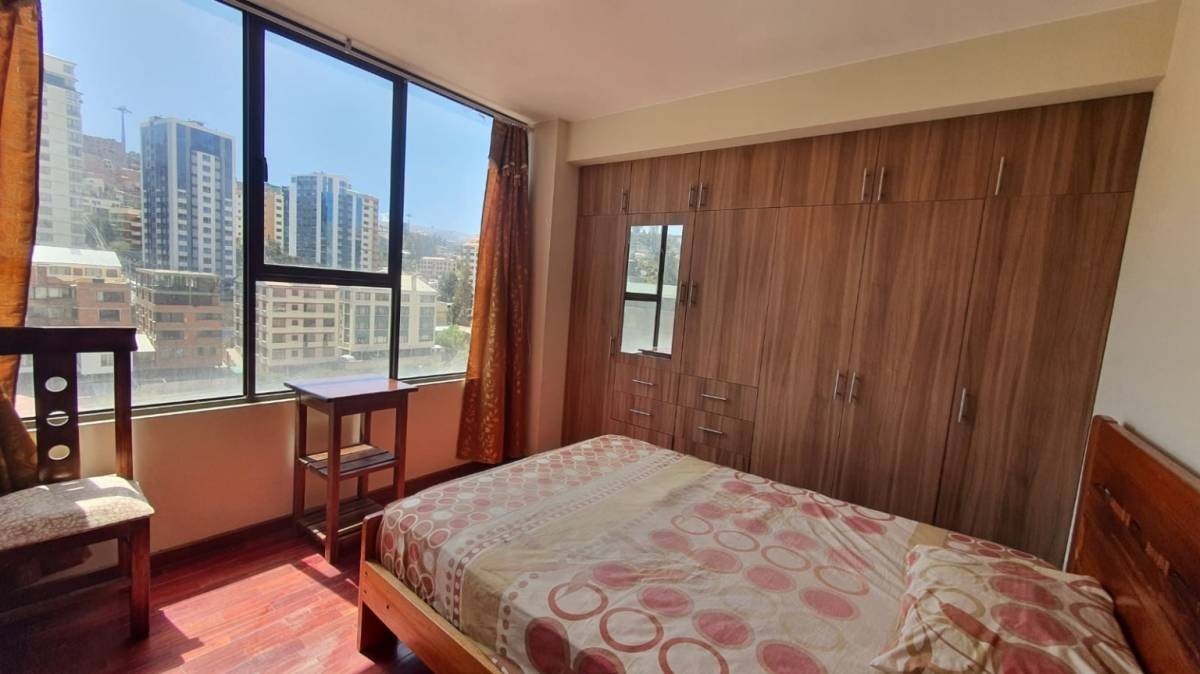 Departamento en AlquilerOBRAJES Y AV. COSTANERA 2 dormitorios 2 baños 1 parqueos Foto 1