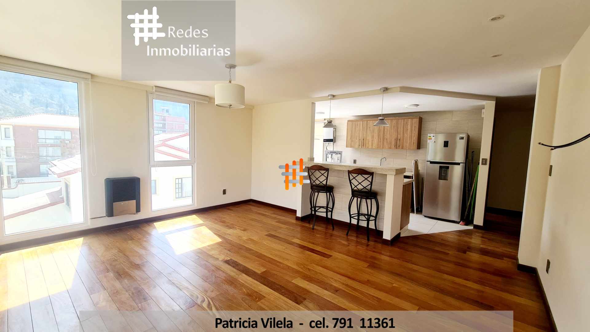 Departamento PRECIOSO DEPARTAMENTO AMOBLADO EN ALQUILER DE UN DORMITORIO – ACHUMANI Foto 4