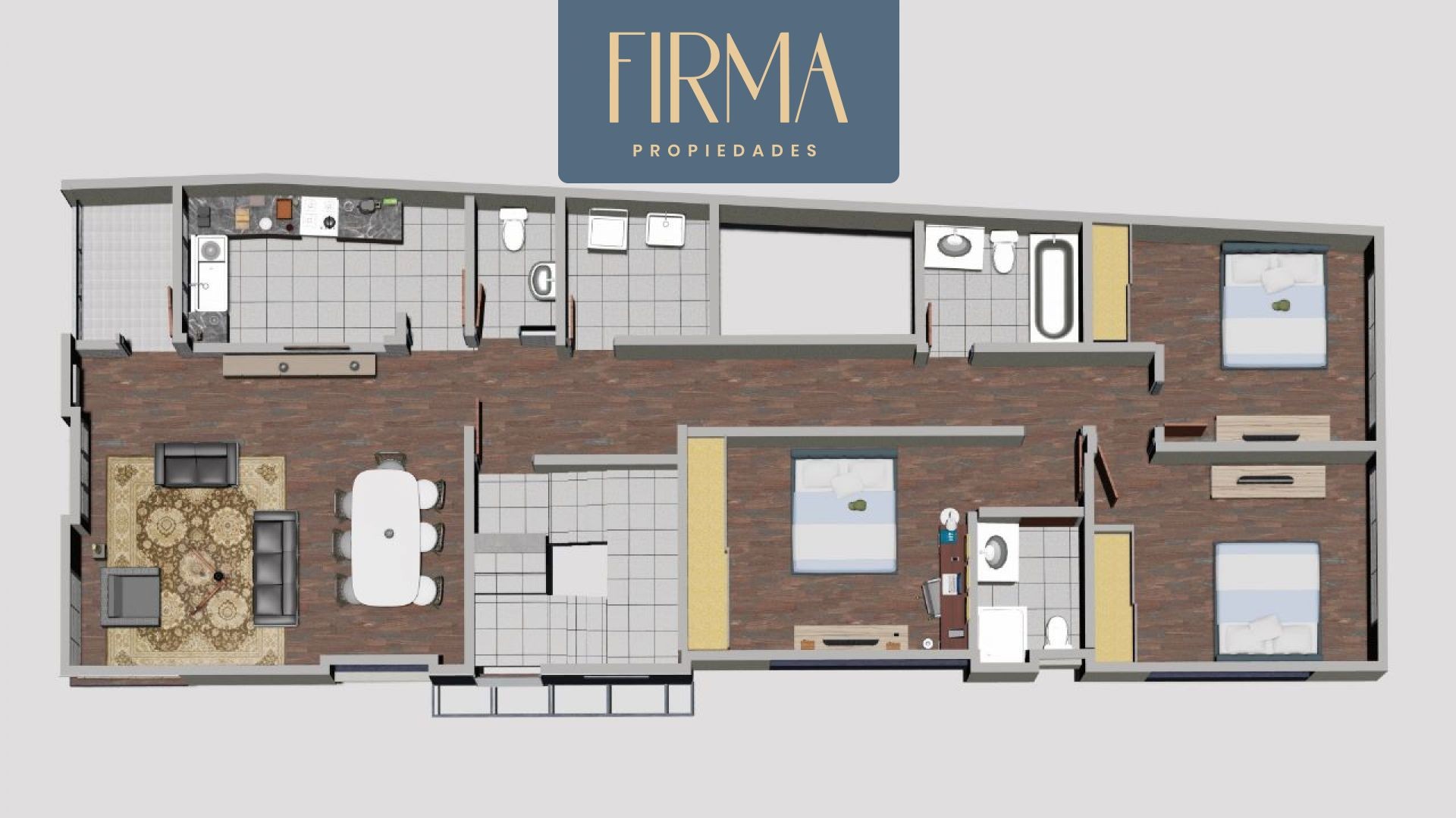 Departamento en Chasquipampa en La Paz 3 dormitorios 3 baños 1 parqueos Foto 11