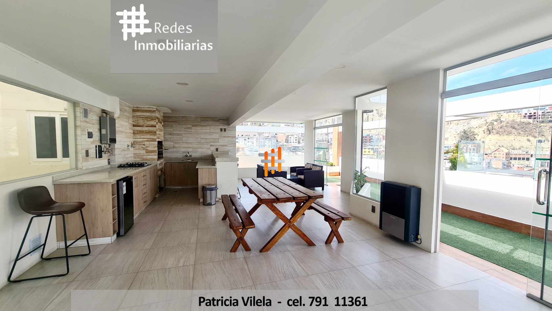 Departamento PRECIOSO DEPARTAMENTO AMOBLADO EN ALQUILER DE UN DORMITORIO – ACHUMANI Foto 18