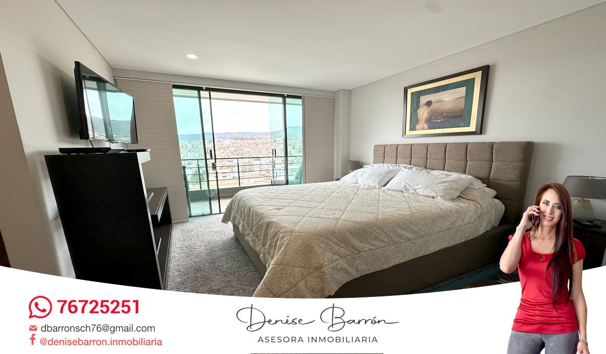 Departamento en VentaAlto Calacoto, Calle 37, Bello Depto 2d en suite en venta 2 dormitorios 3 baños 1 parqueos Foto 5