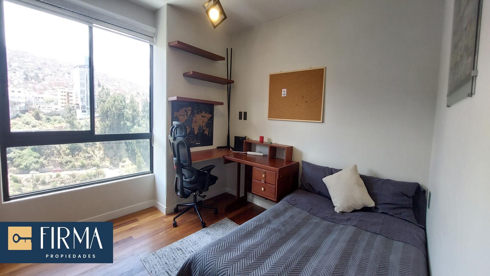 Departamento en San Jorge en La Paz 2 dormitorios 2 baños  Foto 6