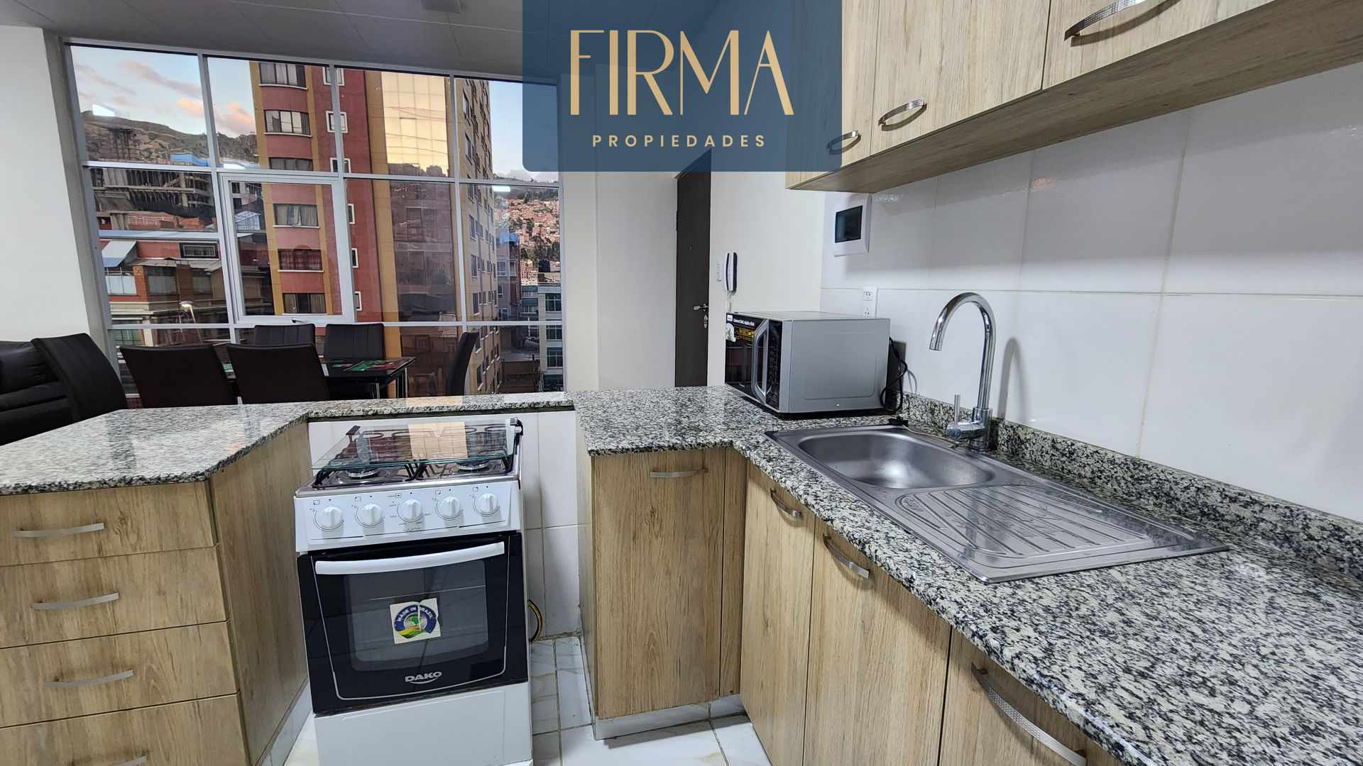 Departamento en Miraflores en La Paz 1 dormitorios 2 baños  Foto 6