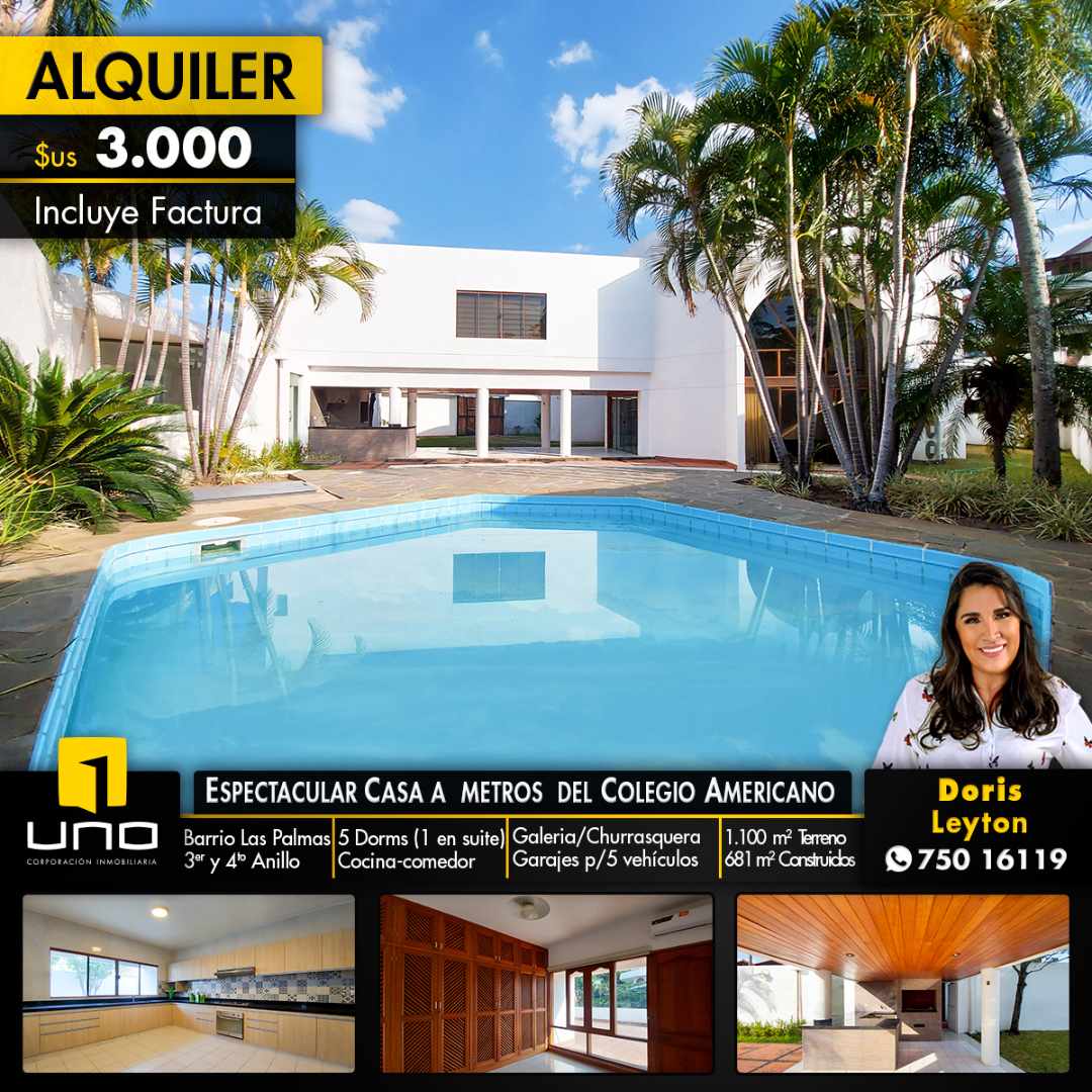 Casa En Alquiler En Barrio L... | UC-906582 | UltraCasas.com