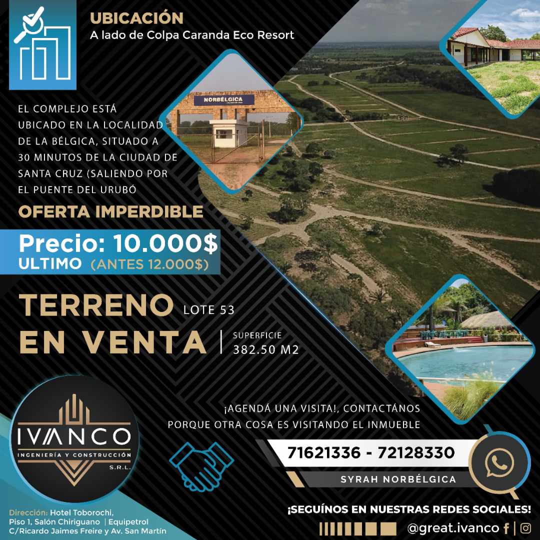 Terreno Lado a Colpa Caranda Resort Foto 1