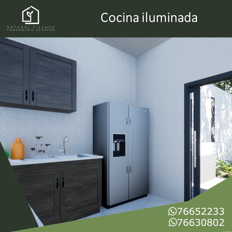 Casa Casas 3 Dormitorios Condominio Natural Village (Av. Banzer y Km 8.5 entrando 6 km por Mainter) Foto 5